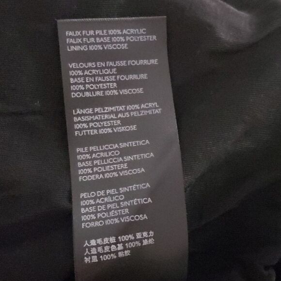 Free people unwritten Faux Fur Jacket Size XS - Picture 10 of 10